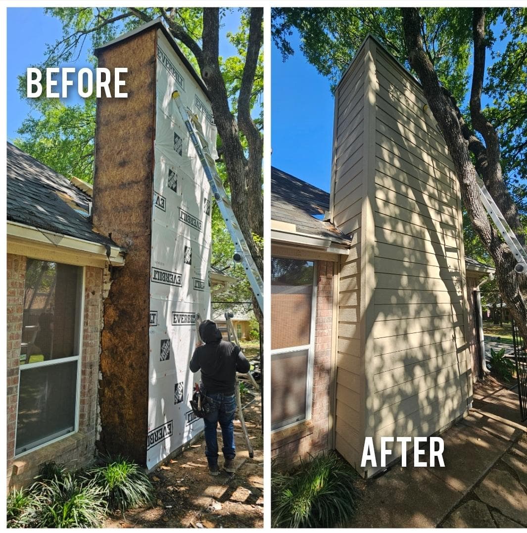 Chimney Makeover image