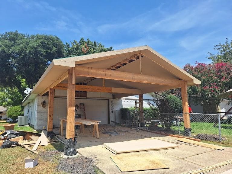 Project Innovative Carport Construction for Vehicle Safety image